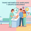 Paquete Ampliado - Guía de Padres - Tamiz Metabólico Ampliado + Grupo Sanguíneo